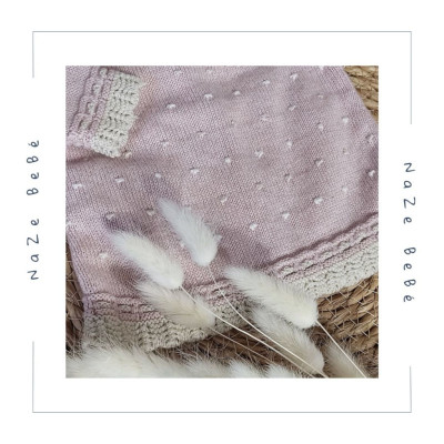 Conjunto polaina bebé niña VAL Paz Rodríguez