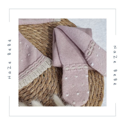 Conjunto polaina bebé niña VAL Paz Rodríguez