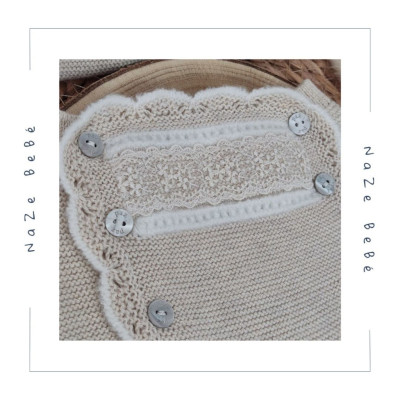Conjunto cubrepañal bebé LUA Paz Rodríguez