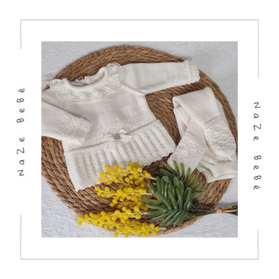 Conjunto polaina bebé PAZ OI 26-27 Paz Rodríguez