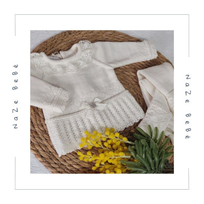 Conjunto polaina bebé PAZ OI 26-27 Paz Rodríguez