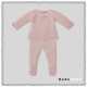 Conjunto polaina bebé niña PROMESA Paz Rodríguez.