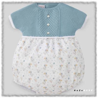 Pelele bebé niño TOPOLINO Paz Rodríguez