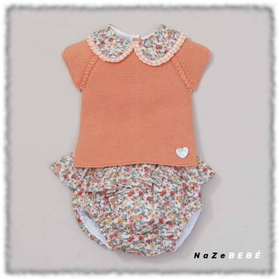 Conjunto braga FLORES Pangasa Baby