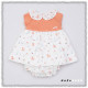Vestido con braga bebé niña TIGRE Pangasa Baby.
