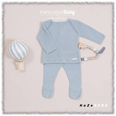 Conjunto polaina bebé niño TIGRE Pangasa Baby