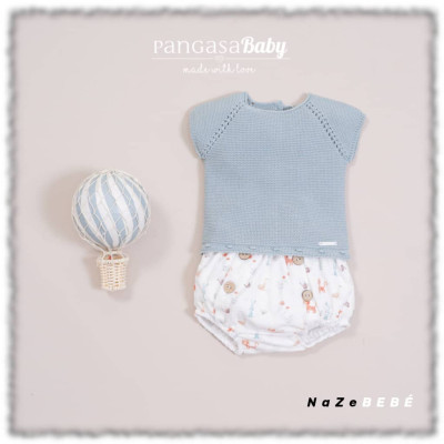 Conjunto ranita bebé niño TIGRE Pangasa Baby