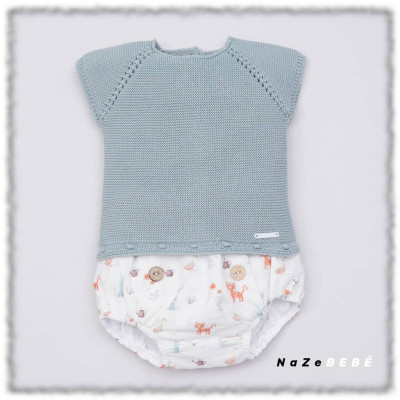 Conjunto ranita bebé niño TIGRE Pangasa Baby