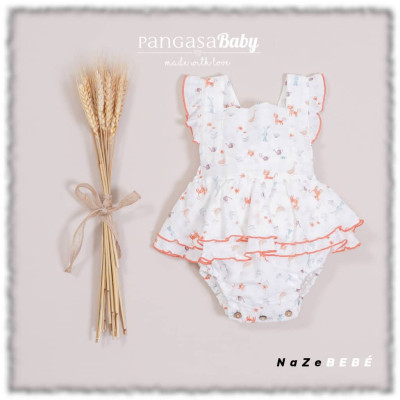 Peto volantes bebé niña TIGRE Pangasa Baby