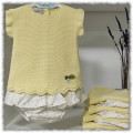 Conjunto braga LIMONES Pangasa Baby