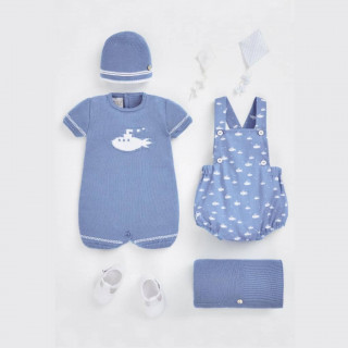 Ranita bebé niño SUBMARINO Paz Rodríguez