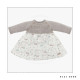 Vestido con braga bebé niña TAUPE Martín Aranda