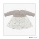 Vestido con braga bebé niña TAUPE Martín Aranda