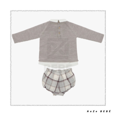 Conjunto bombacho TAUPE