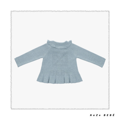 Chaqueta larga bebé niña AZUR Martín Aranda