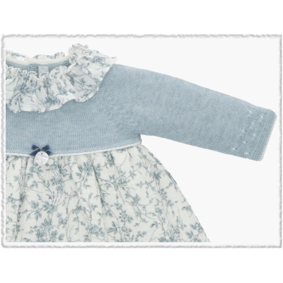 Vestido con braga bebé niña AZUR Martín Aranda