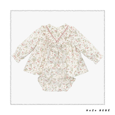 Conjunto vestido con braga FLEUR