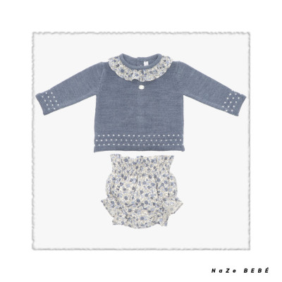 Conjunto braga bebé niña NUIT Martín Aranda