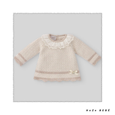 Conjunto polaina bebé niña OPERA Paz Rodríguez