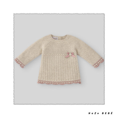 Conjunto polaina bebé niña BALLET Paz Rodríguez