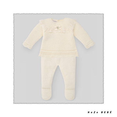 Conjunto polaina bebé PAZ V24 Paz Rodríguez